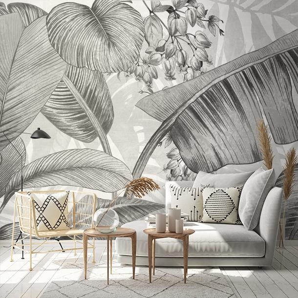 Обои для стен  Faboie Silk Painting I F-SN1001  1