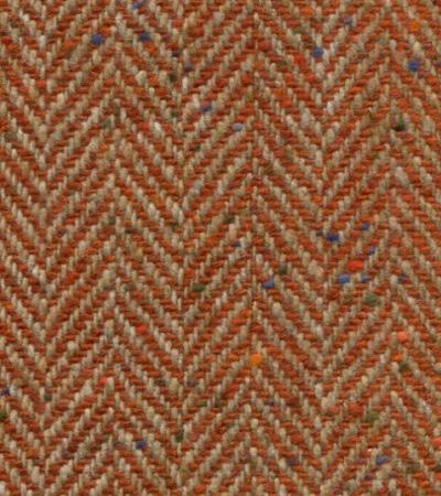 Ткань Sequana Donegal Big Herringbone Tweed 11201_orange 