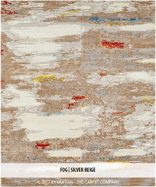 Ковер Vartian Carpets  FOG_SILVER+BEIGE 