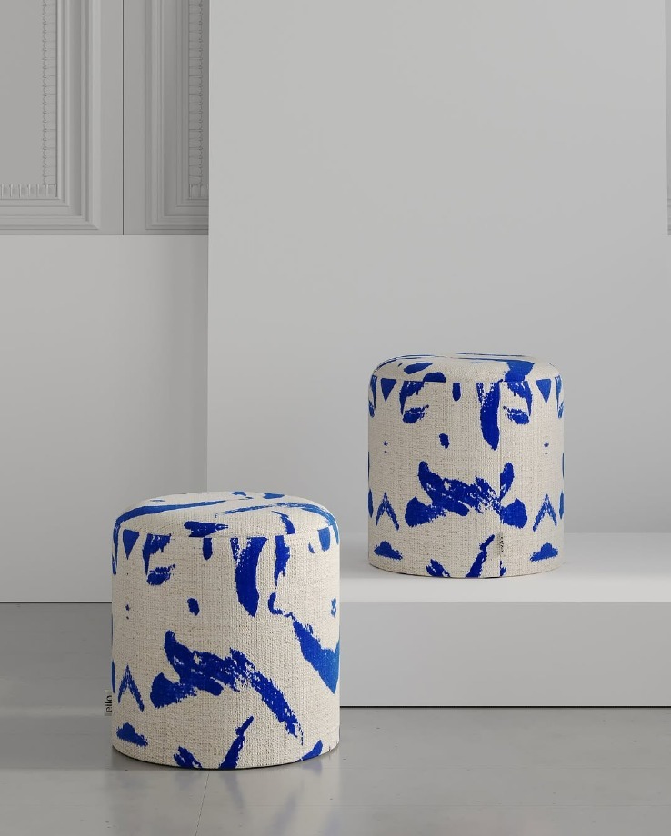 Ткань Dedar Ichi-go Ichi-e T25027_002 - onice  купить в Москве по выгодной цене|Интернет-магазин дизайнерских решений Decorwall 4