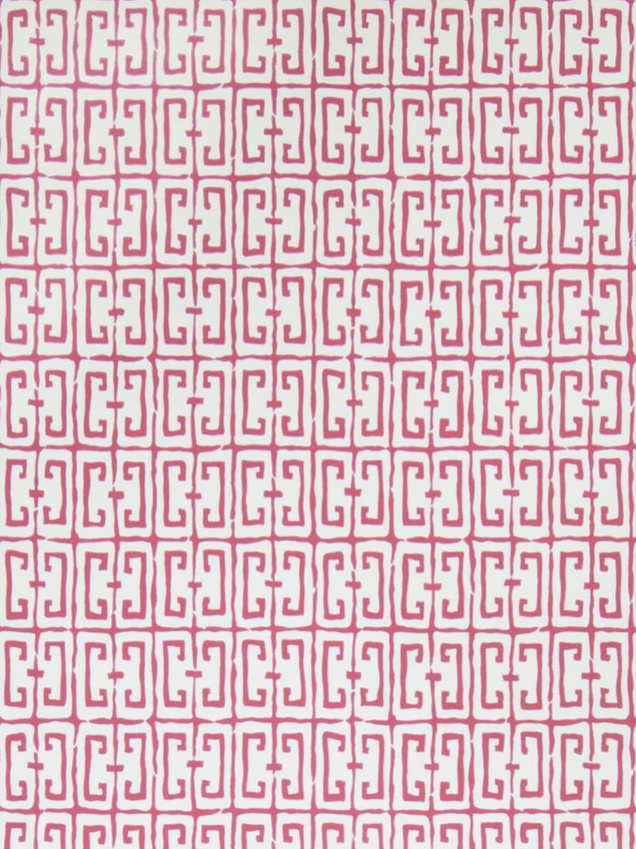 Обои для стен Stroheim Dana Gibson Wallcovering Fret - Pink 