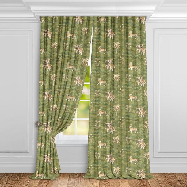 Ткань Zoffany Indienne Fabrics 322774  купить в Москве по выгодной цене|Интернет-магазин дизайнерских решений Decorwall 2