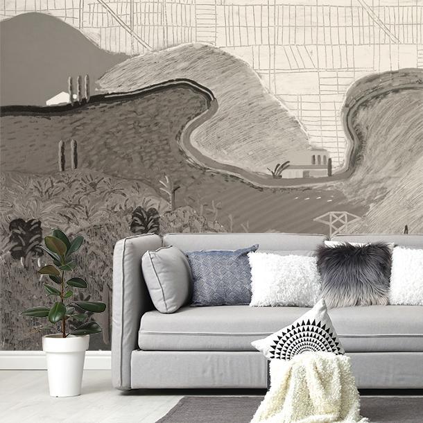 Обои для стен  Faboie Silk Painting II F-SN22001  3