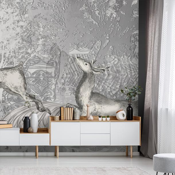 Обои для стен  Faboie Silk Painting I F-SN2002  5