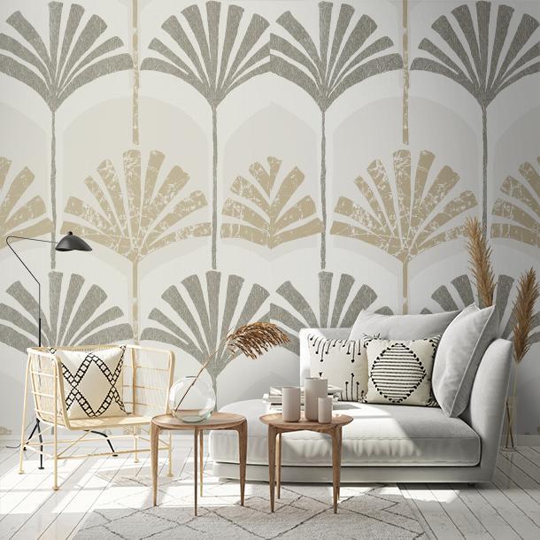 Обои для стен  Cyan Stone Song of leaf L-SL101  1