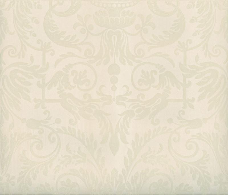 Обои для стен  Hamilton Weston Paradise Archive Carlyle-Damask-Oyster-Lustre 