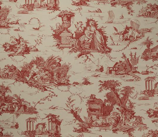 Ткань Marvic Textiles Toile Proposals III 7532-001 Red 