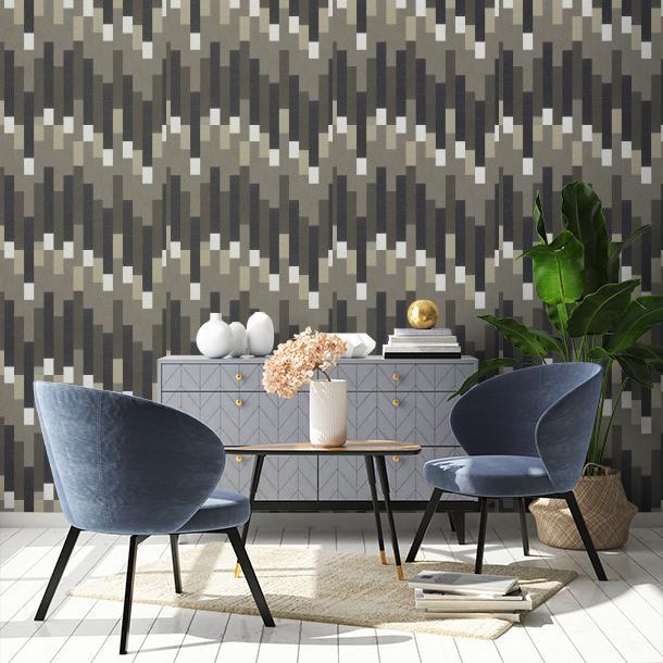 Метражные обои для стен  Omexco Moonstone mne4001  2