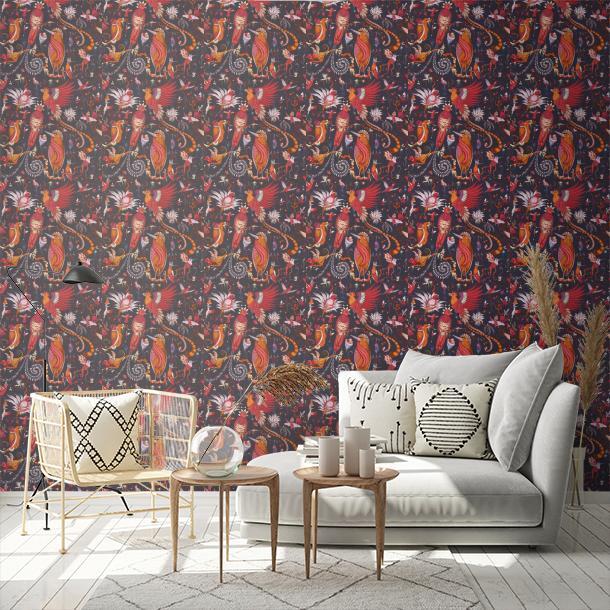 Обои для стен  Clarke&Clarke Mythica Wallcoverings W0217-04  1