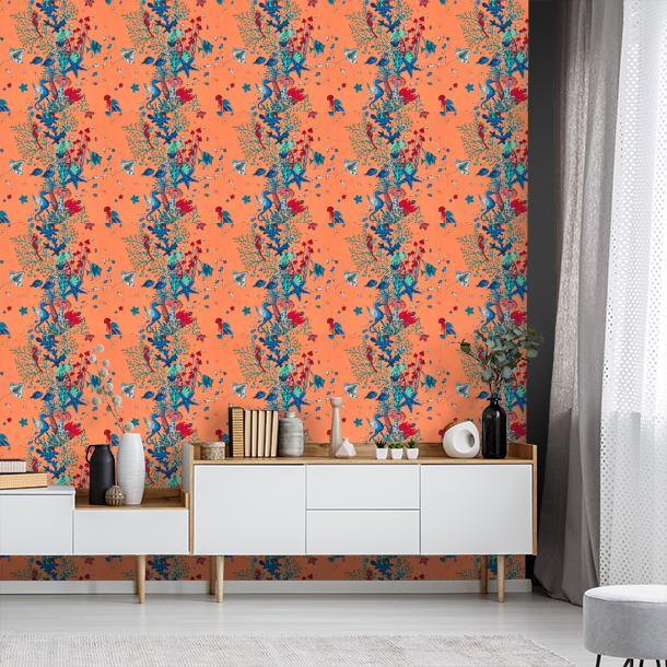 Обои для стен  Clarke&Clarke Mythica Wallcoverings W0218-05  5