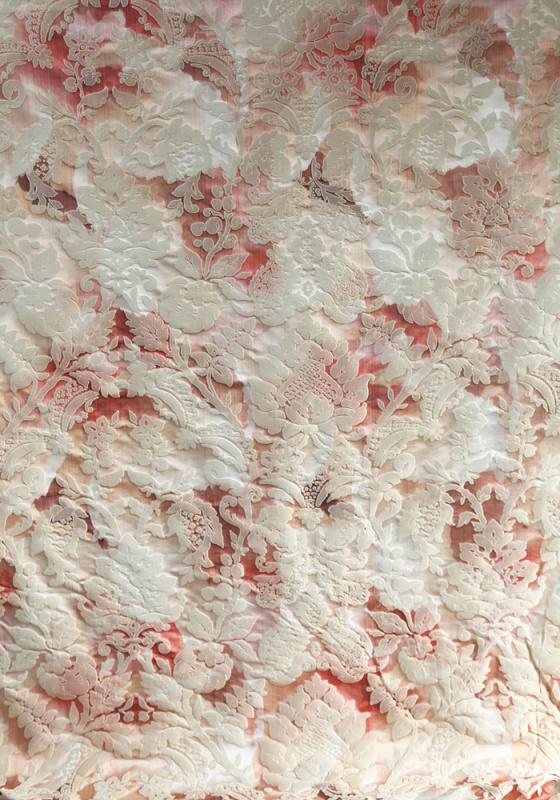 Ткань  KT Exclusive Contemporary plains bari_beige-red_1 