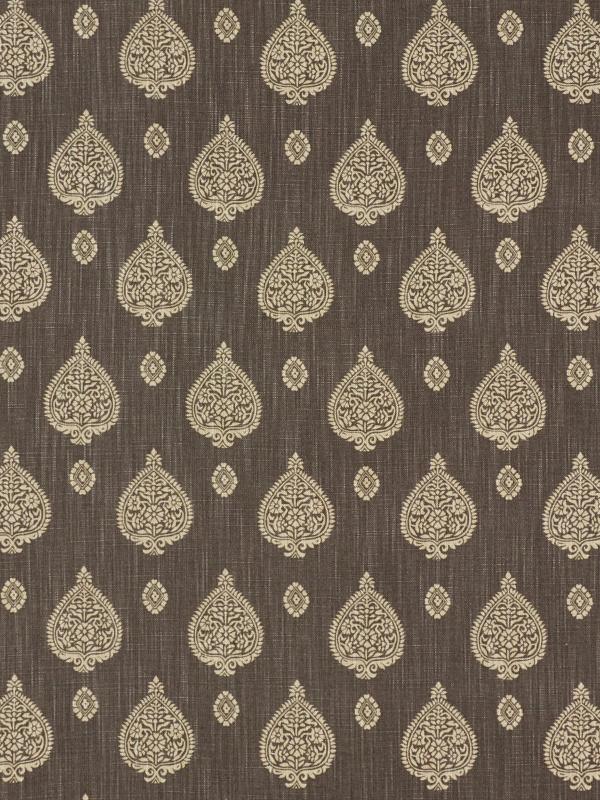 Ткань The Design Archives Archive 1 Cotton & Linen Malaya-1006-Cocoa-5-1 