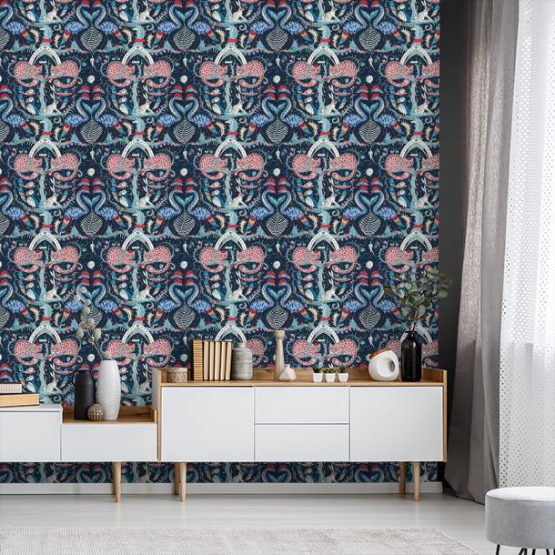 Обои для стен  Clarke&Clarke Mythica Wallcoverings W0219-01  5