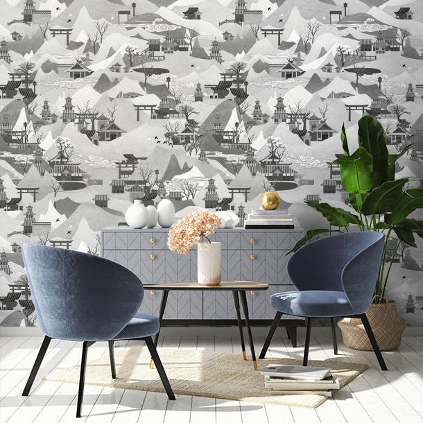 Обои для стен  Faboie Chinoiserie F-CN1801  2