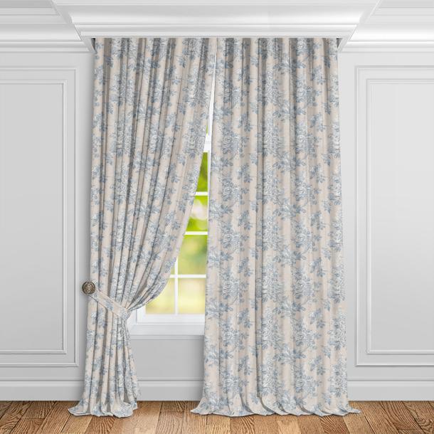 Ткань  Sanderson Lymington Damasks and Stripes 234348  2