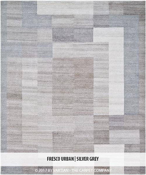 Ковер Vartian Carpets  FRESCO+URBAN_SILVER+GREY 