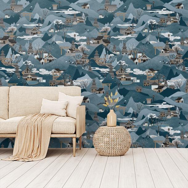 Обои для стен  Faboie Chinoiserie F-CN1804  4