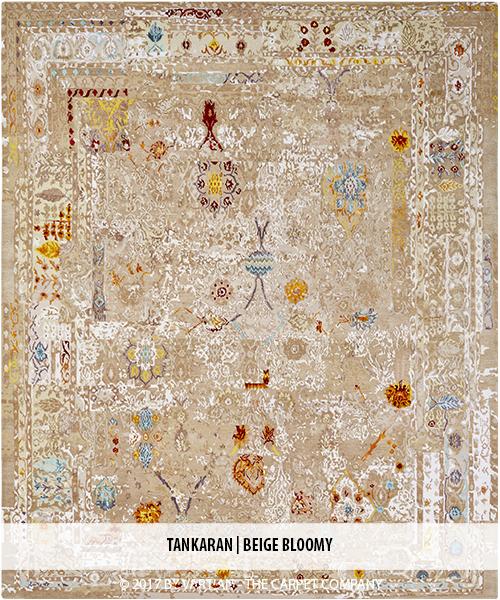 Ковер Vartian Carpets  TANKARAN_BEIGE+BLOOMY 