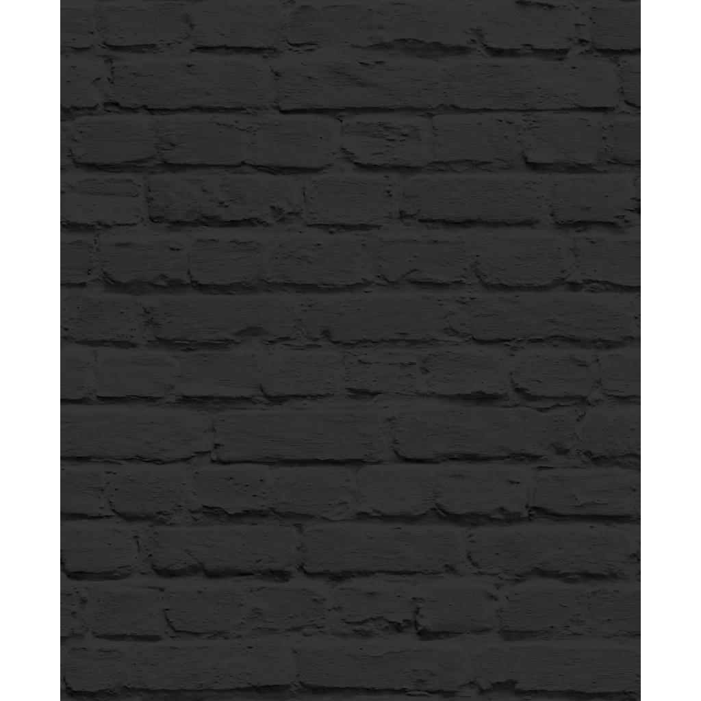 Обои для стен Koziel The Boutique de l'Imposture's selection papier-peint-briques-peintes-noires 