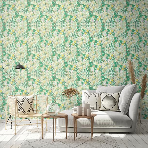 Обои для стен Morris & Co Bedford Park Wallpaper 510014  1