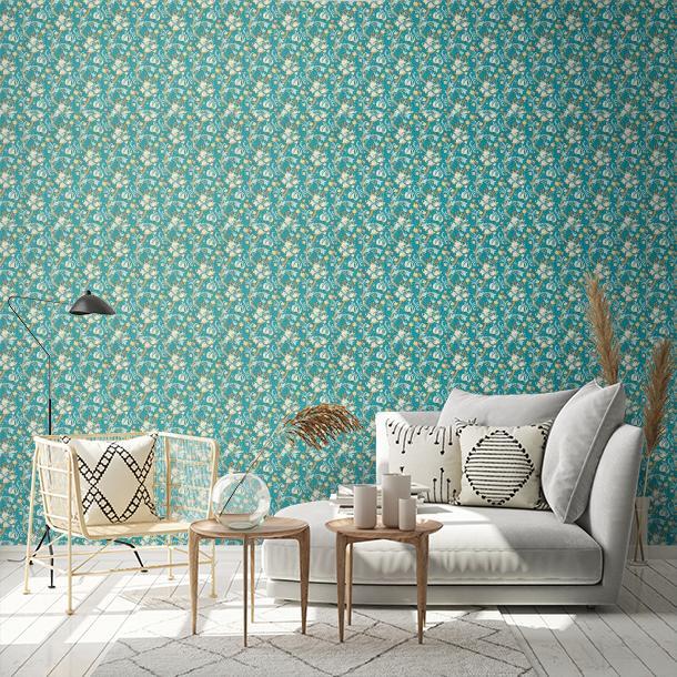 Обои для стен Clarke&Clarke William Morris Designs Wallpaper W0174-03  1