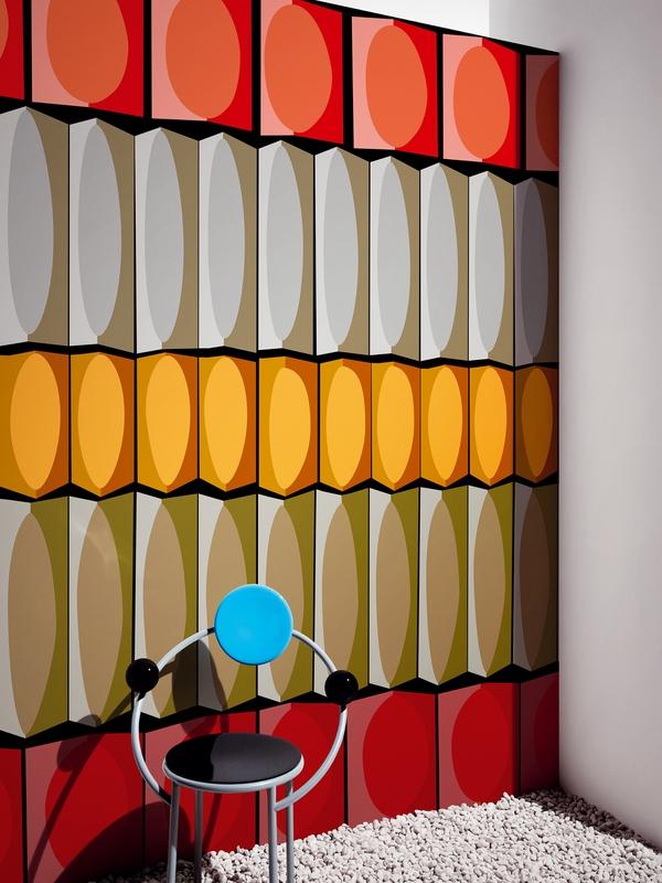 Обои для стен Wall&Deco 2020 Contemporary Wallpaper Boite-a-Bonbons-C 