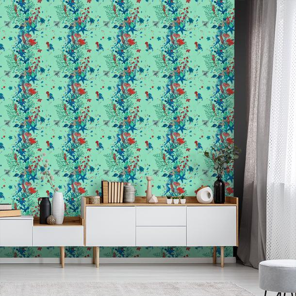 Обои для стен  Clarke&Clarke Mythica Wallcoverings W0218-01  5