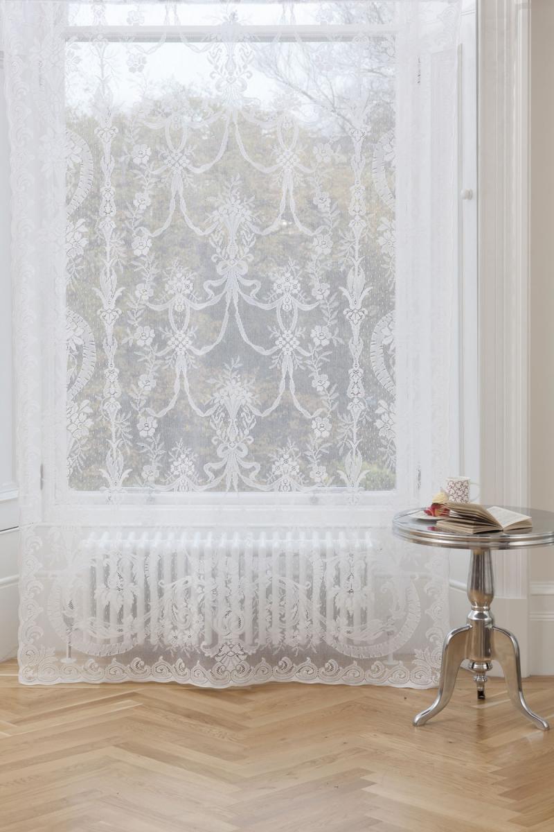 Ткань Morton Young and Borland Lace Panels 21911_white 