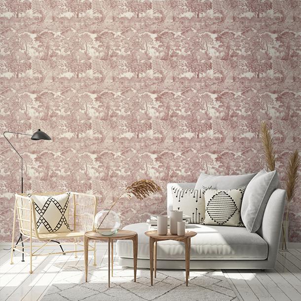 Обои для стен  Sanderson Highgrove Wallcoverings 217478  1