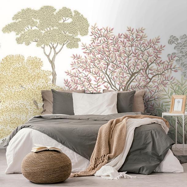 Обои для стен  Faboie Silk Painting I F-SN4002  6