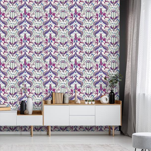 Обои для стен  Clarke&Clarke Mythica Wallcoverings W0215-03  5