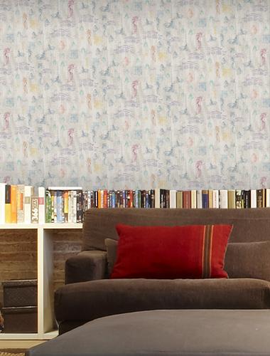 Обои для стен  Tres Tintas Silk Road 2205 