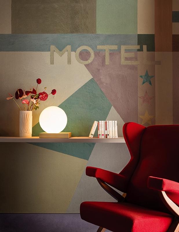 Обои для стен Wall&Deco 2016 Contemporary Wallpaper Motel-futuriste 