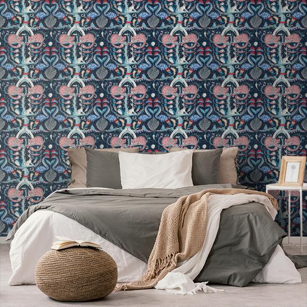 Обои для стен  Clarke&Clarke Mythica Wallcoverings W0219-01  6
