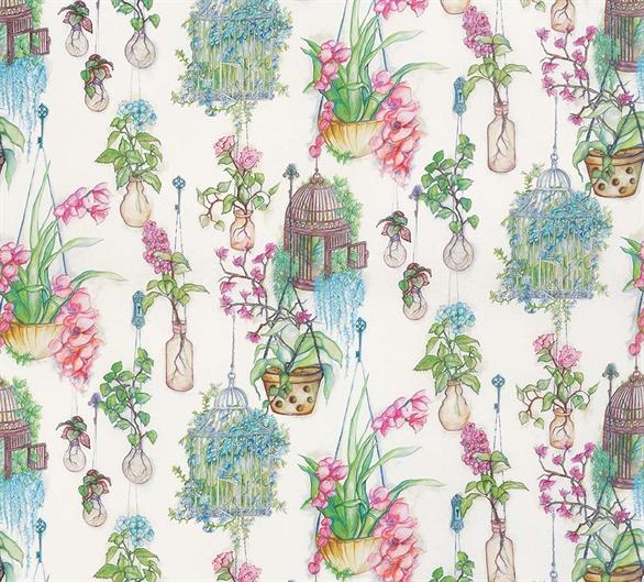 Ткань Osborne & Little Enchanted Gardens Fabrics F7014-01 