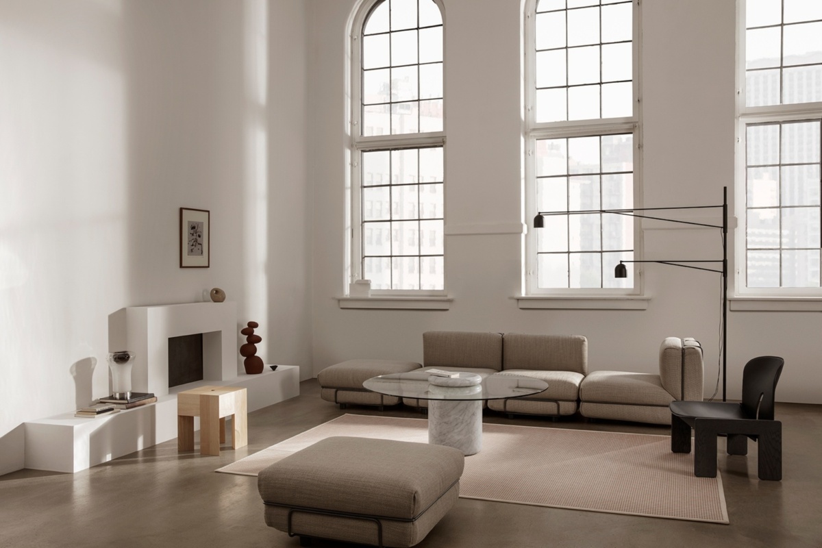 Стол    Castore_Dining_Table_Bianco_Carrara_Clear  2