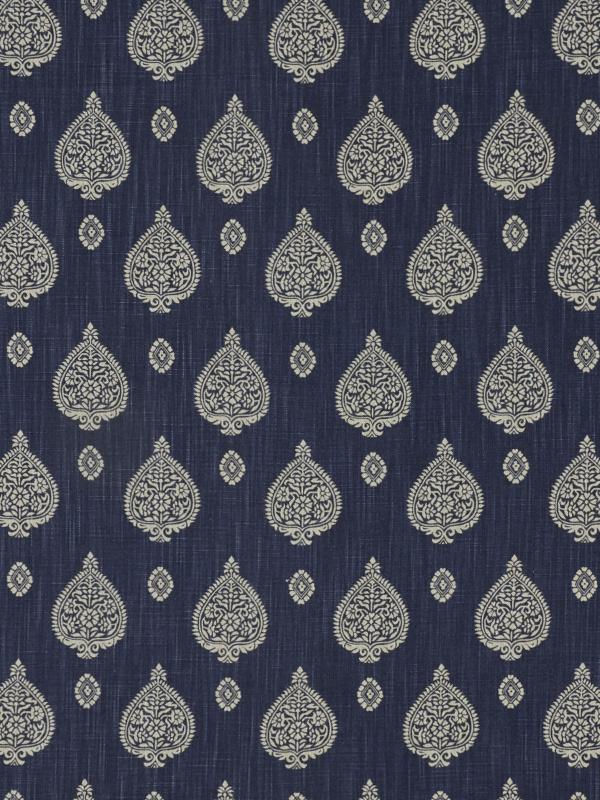 Ткань The Design Archives Archive 1 Cotton & Linen Malaya-1006-Denim-10-1 