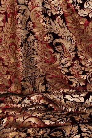 Ткань Tiffany Design Tiffany fabrics collection paganini-bordeaux  купить в Москве по выгодной цене|Интернет-магазин дизайнерских решений Decorwall