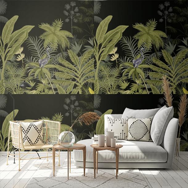 Обои для стен  Faboie Whispering In The Jungle F-WJ3002  1