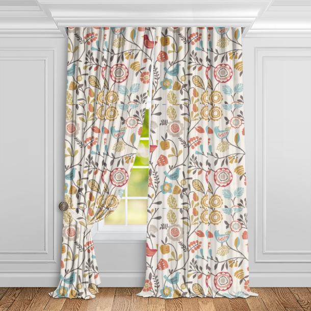 Ткань  Wilderness F0990-05  купить в Караганде по выгодной цене|Интернет-магазин дизайнерских решений Decorwall 2