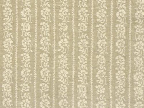 Ткань Titley and Marr Printed Patterns Collection Floral-Stripe-02-Natural 