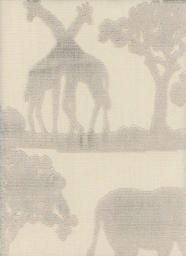Ткань Andrew Martin Monkey Puzzle Fabric safari_giraffe_taupe_2 