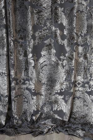 Ткань Tiffany Design Tiffany fabrics collection nobless-grey  купить в Москве по выгодной цене|Интернет-магазин дизайнерских решений Decorwall