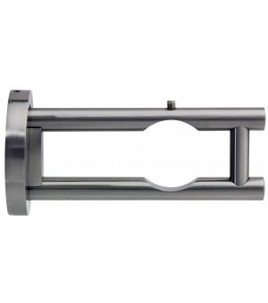 Карниз    support-nickel-mat-double-tige-65mm-d28 