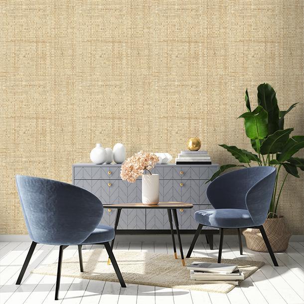 Метражные обои для стен   Raffia Wallcovering WRA_05_21  2