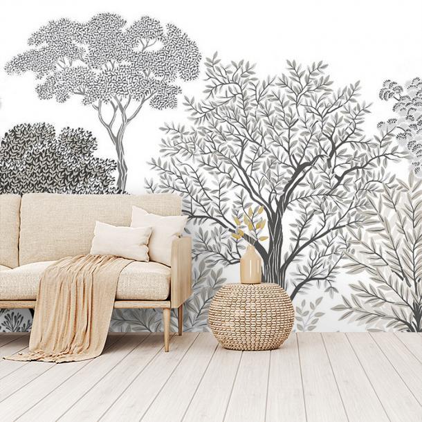 Обои для стен  Faboie Silk Painting I F-SN4001  4