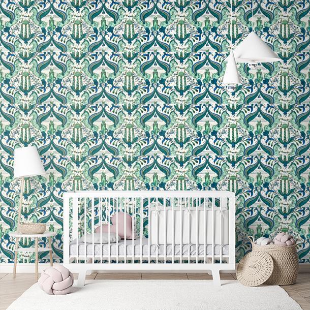 Обои для стен  Clarke&Clarke Mythica Wallcoverings W0215-01  8