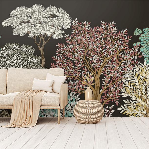 Обои для стен  Faboie Silk Painting I F-SN4006  4