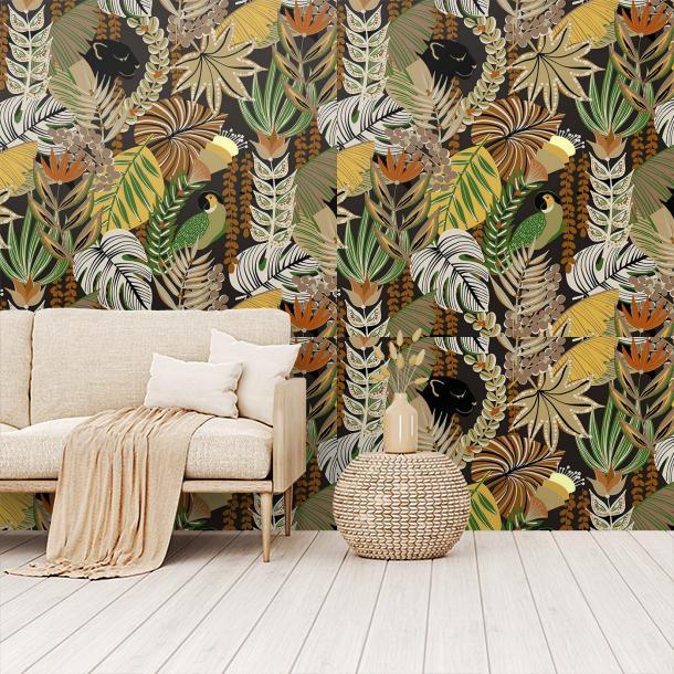 Обои для стен  Faboie Whispering In The Jungle F-WJ1003  4