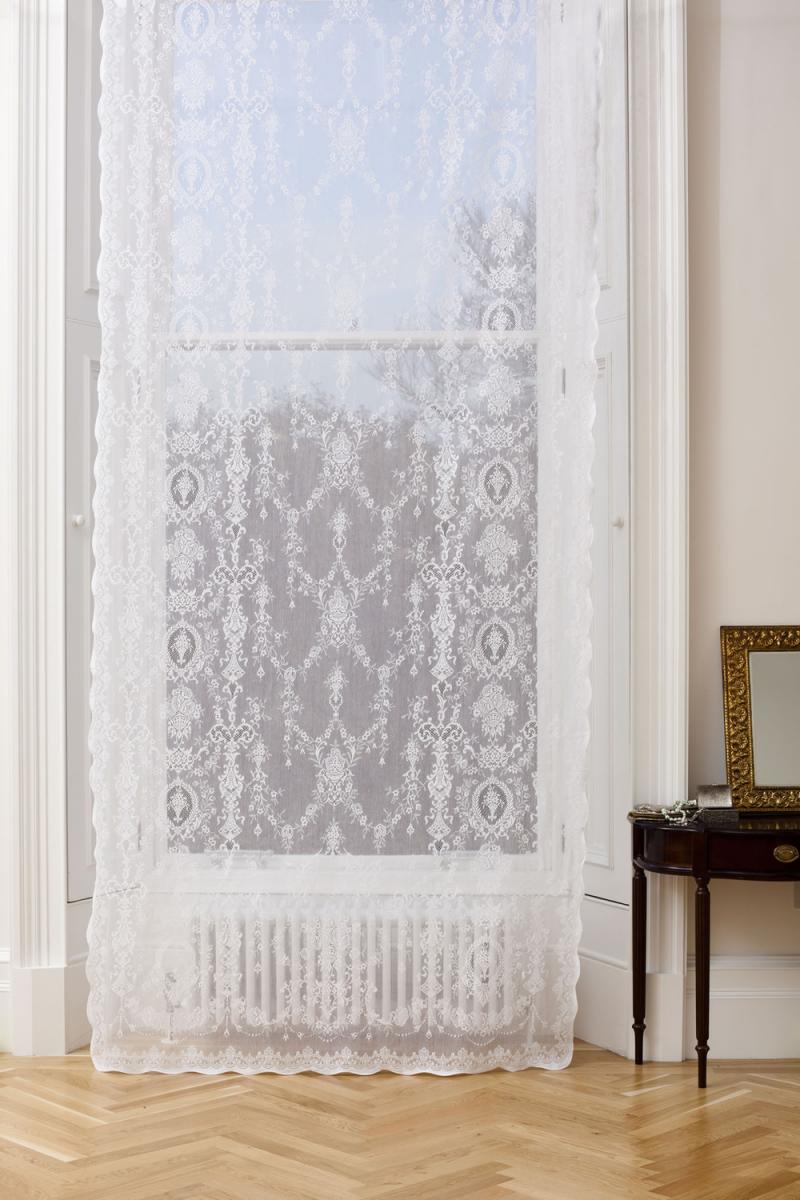 Ткань Morton Young and Borland Lace Panels 61901_white 